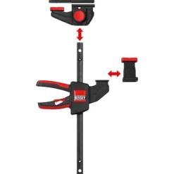 Bessey 2x Einhand-Tischzwinge EZR 150/60 - EZR15SET