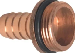 bevo MEGA Schlauchtülle Messing Schlauchgröße 25 mm AG O-Ring - 411708