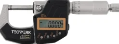 Bügelmessschraube DIN 863/1 IP65 0-25mm dig.TECWERK
