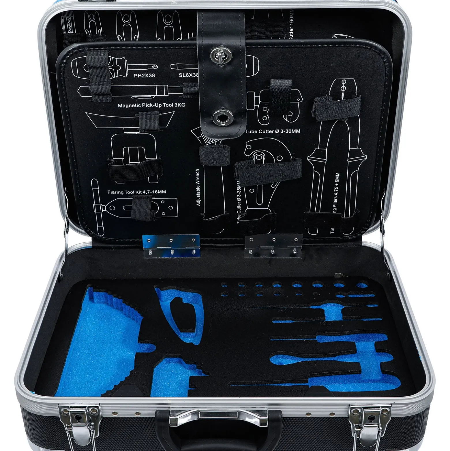 BGS ABS Kunststoff-Leerkoffer zu Art. 15504 - 15504-1