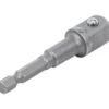 BGS Adapter für Bohrmaschinen Antrieb Außensechskant 6,3 mm (1/4") / Abtrieb Außenvierkant 12,5 mm (1/2") - 9685-3