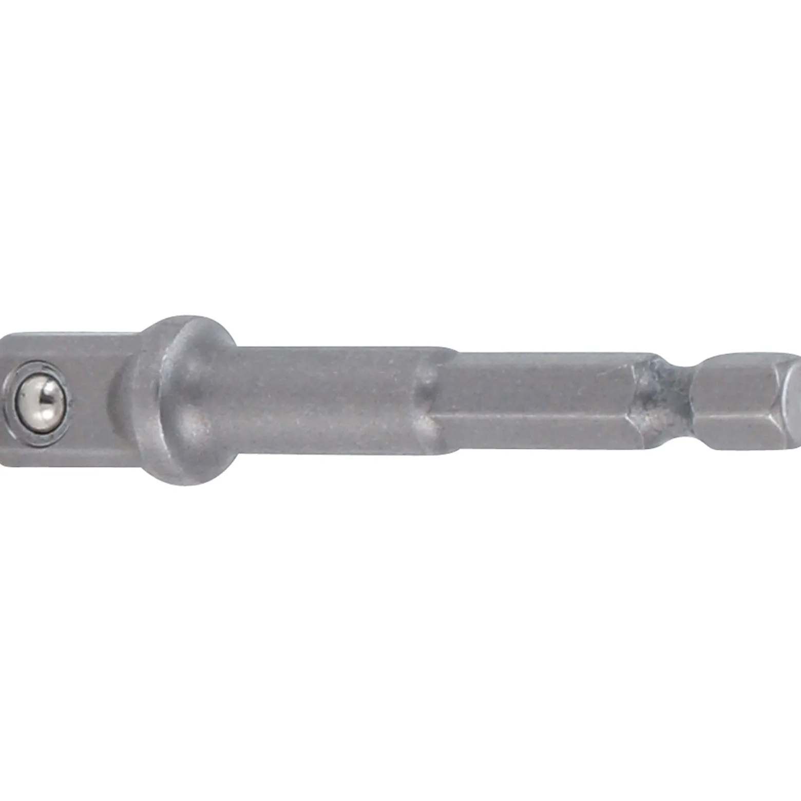 BGS Adapter für Bohrmaschinen Antrieb Außensechskant 6,3 mm (1/4") / Abtrieb Außenvierkant 10 mm (3/8") - 9685-2