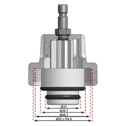BGS Adapter Nr. 10 für Art. 8027 / 8098 für BMW - 8027-10