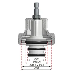 BGS Adapter Nr. 17 für Art. 8027 / 8098 für BMW - 8027-17