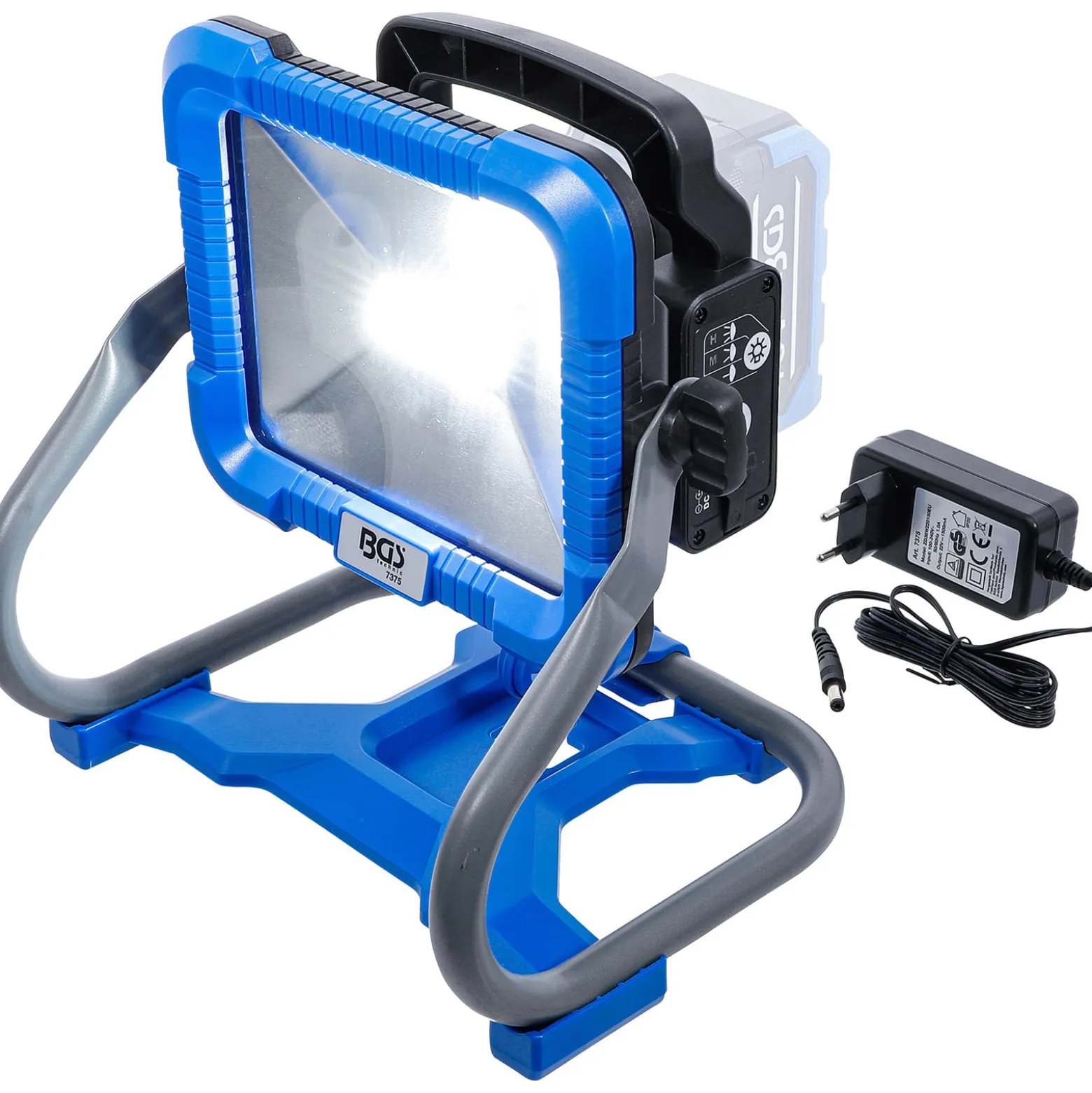 BGS Akku-LED-Arbeitsleuchte klappbar 18 V Solo - 7375