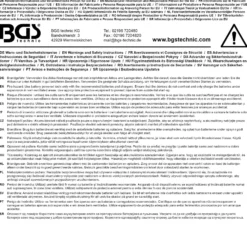 BGS Akku-Polier- und Schleifmaschinen-Satz | bürstenlos | 18 V | mit Akku und Schnell-Ladegerät - 7395