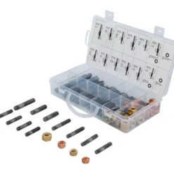BGS Ansaug- / Auspuffkrümmer-Stehbolzen- und Muttern-Sortiment 100tlg. - 74293