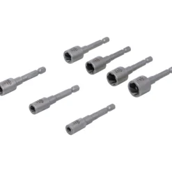 BGS Ausdreh-Satz für Schrauben und Muttern | Antrieb Außensechskant 6,3 mm (1/4