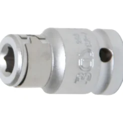 BGS Bit-Adapter mit Haltekugel Innenvierkant 12,5 mm (1/2") Innensechskant 8 mm (5/16") - 293