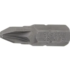 BGS Bit Antrieb Außensechskant 6,3 mm (1/4") Kreuzschlitz PZ2 - 8172