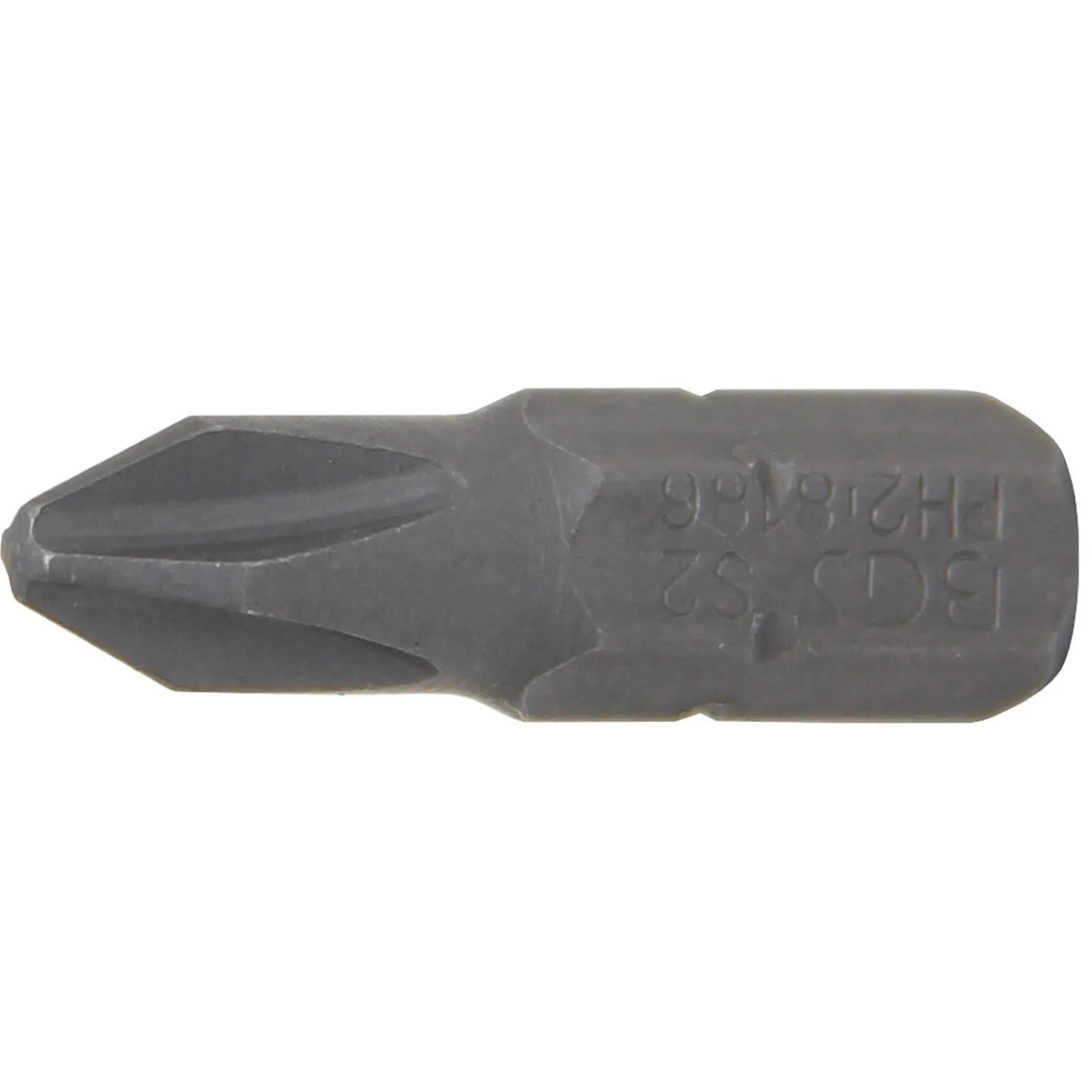 BGS Bit Antrieb Außensechskant 6,3 mm (1/4") Kreuzschlitz PH2 - 8186