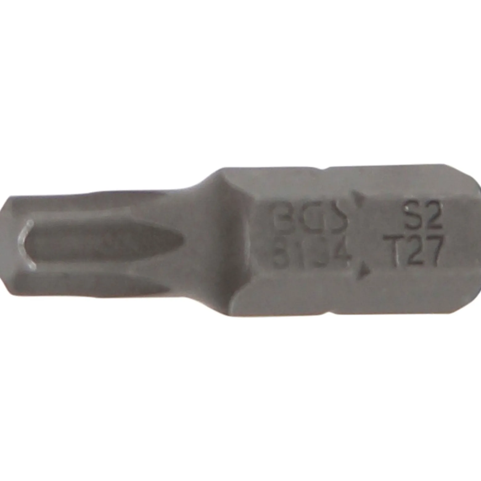 BGS Bit Antrieb Außensechskant 6,3 mm (1/4") T-Profil (für Torx) T27 - 8194