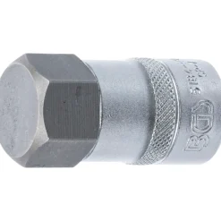 BGS Bit-Einsatz Antrieb Innenvierkant 12,5 mm (1/2") Innensechskant 26 mm - 5184-H26