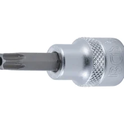 BGS Bit-Einsatz Antrieb Innenvierkant 10 mm (3/8") T-Profil (für Torx) mit Bohrung T40 - 2575