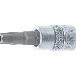 BGS Bit-Einsatz Antrieb Innenvierkant 6,3 mm (1/4") TS-Profil (für Torx Plus) mit Bohrung TS30 - 5184-TS30