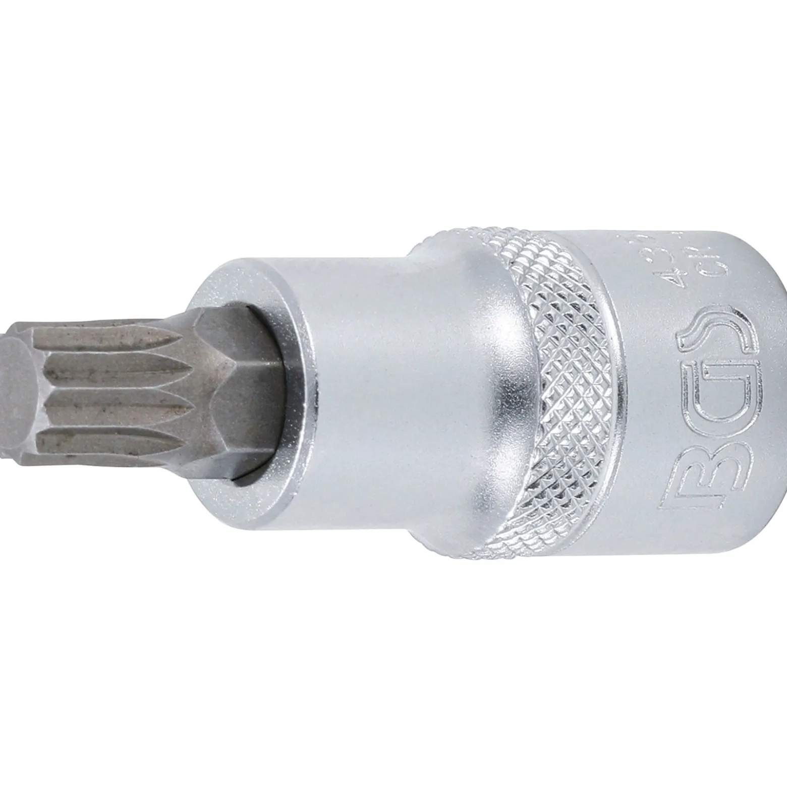BGS Bit-Einsatz Antrieb Innenvierkant 12,5 mm (1/2") Innenvielzahn (für XZN) M10 - 4353