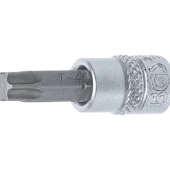 BGS Bit-Einsatz Antrieb Innenvierkant 6,3 mm (1/4") T-Profil (für Torx) T40 - 2596
