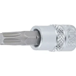 BGS Bit-Einsatz Antrieb Innenvierkant 6,3 mm (1/4") T-Profil (für Torx) T35 - 2565