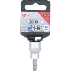 BGS Bit-Einsatz Antrieb Innenvierkant 10 mm (3/8") T-Profil (für Torx) T30 - 2545