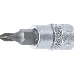 BGS Bit-Einsatz Antrieb Innenvierkant 6,3 mm (1/4") Kreuzschlitz PH0 - 2504