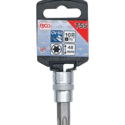 BGS Bit-Einsatz Antrieb Innenvierkant 10 mm (3/8") T-Profil (für Torx) T55 - 2549