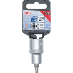 BGS Bit-Einsatz Antrieb Innenvierkant 12,5 mm (1/2") T-Profil (für Torx) T30 - 4371