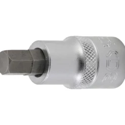 BGS Bit-Einsatz Länge 55 mm Antrieb Innenvierkant 12,5 mm (1/2") Innensechskant 3/8" - 2736