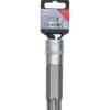 BGS Bit-Einsatz Länge 110 mm Antrieb Innenvierkant 12,5 mm (1/2") T-Profil (für Torx) mit Bohrung T100 - 5103-TB100