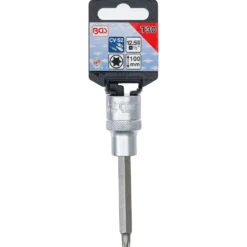 BGS Bit-Einsatz Länge 100 mm Antrieb Innenvierkant 12,5 mm (1/2") T-Profil (für Torx) T30 - 4471