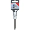 BGS Bit-Einsatz Länge 100 mm Antrieb Innenvierkant 12,5 mm (1/2") Innensechskant 4 mm - 4259