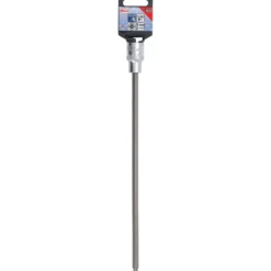 BGS Bit-Einsatz Länge 300 mm Antrieb Innenvierkant 12,5 mm (1/2") T-Profil (für Torx) mit Bohrung T30 - 5184-TB30