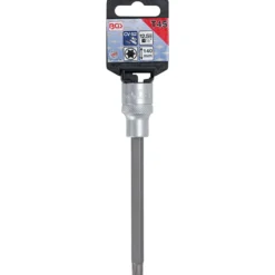 BGS Bit-Einsatz Länge 140 mm Antrieb Innenvierkant 12,5 mm (1/2") T-Profil (für Torx) T45 - 5184-T45