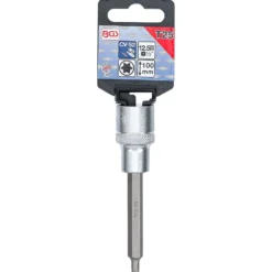 BGS Bit-Einsatz Länge 100 mm Antrieb Innenvierkant 12,5 mm (1/2") T-Profil (für Torx) T25 - 4470