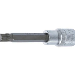 BGS Bit-Einsatz Länge 100 mm Antrieb Innenvierkant 12,5 mm (1/2") Innenvielzahn (für XZN) M10 - 4362