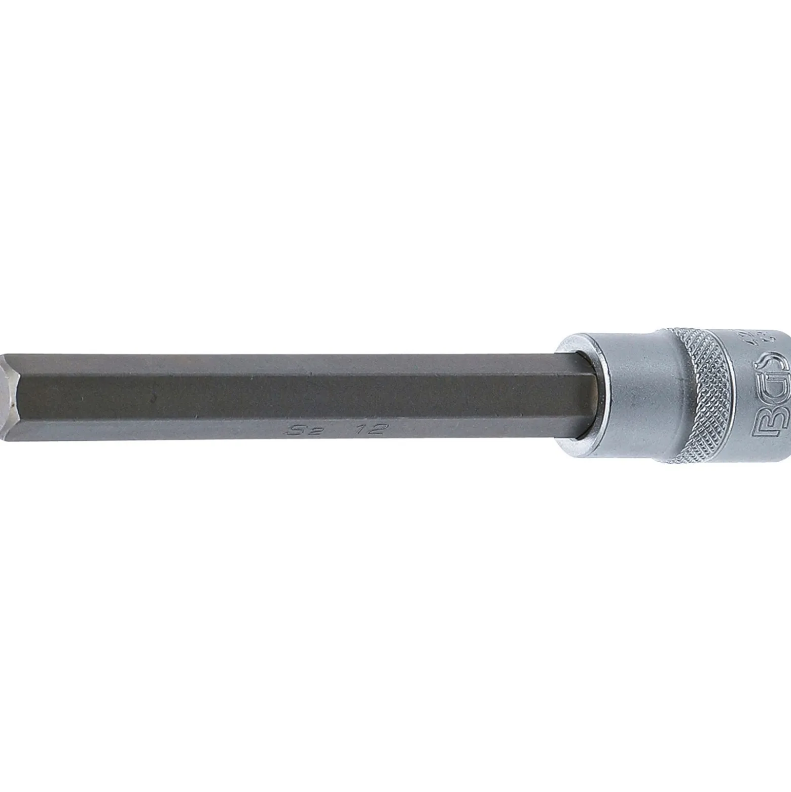 BGS Bit-Einsatz Länge 140 mm Antrieb Innenvierkant 12,5 mm (1/2") Innensechskant 12 mm - 4273