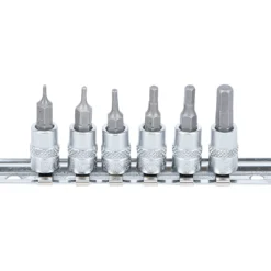 BGS Bit-Einsatz-Satz Antrieb Innenvierkant 6,3 mm (1/4