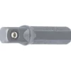 BGS Bit-Knarren-Adapter Außensechskant 6,3 mm (1/4") - Außenvierkant 6,3 mm (1/4") 30 mm - 8202