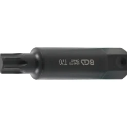 BGS Bit Länge 100 mm Antrieb Außensechskant 22 mm T-Profil (für Torx) T70 - 5246-T70