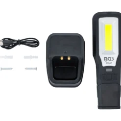 BGS COB-LED Arbeits-Leuchte klappbar mit Ladestation - 85347
