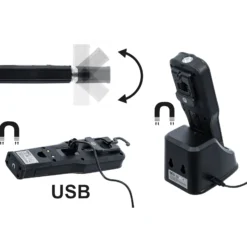 BGS COB-LED Arbeits-Leuchte klappbar mit Ladestation - 85347