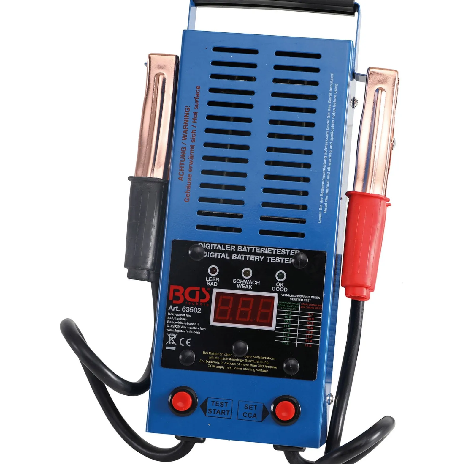 BGS Digitaler Batterie-Tester - 63502