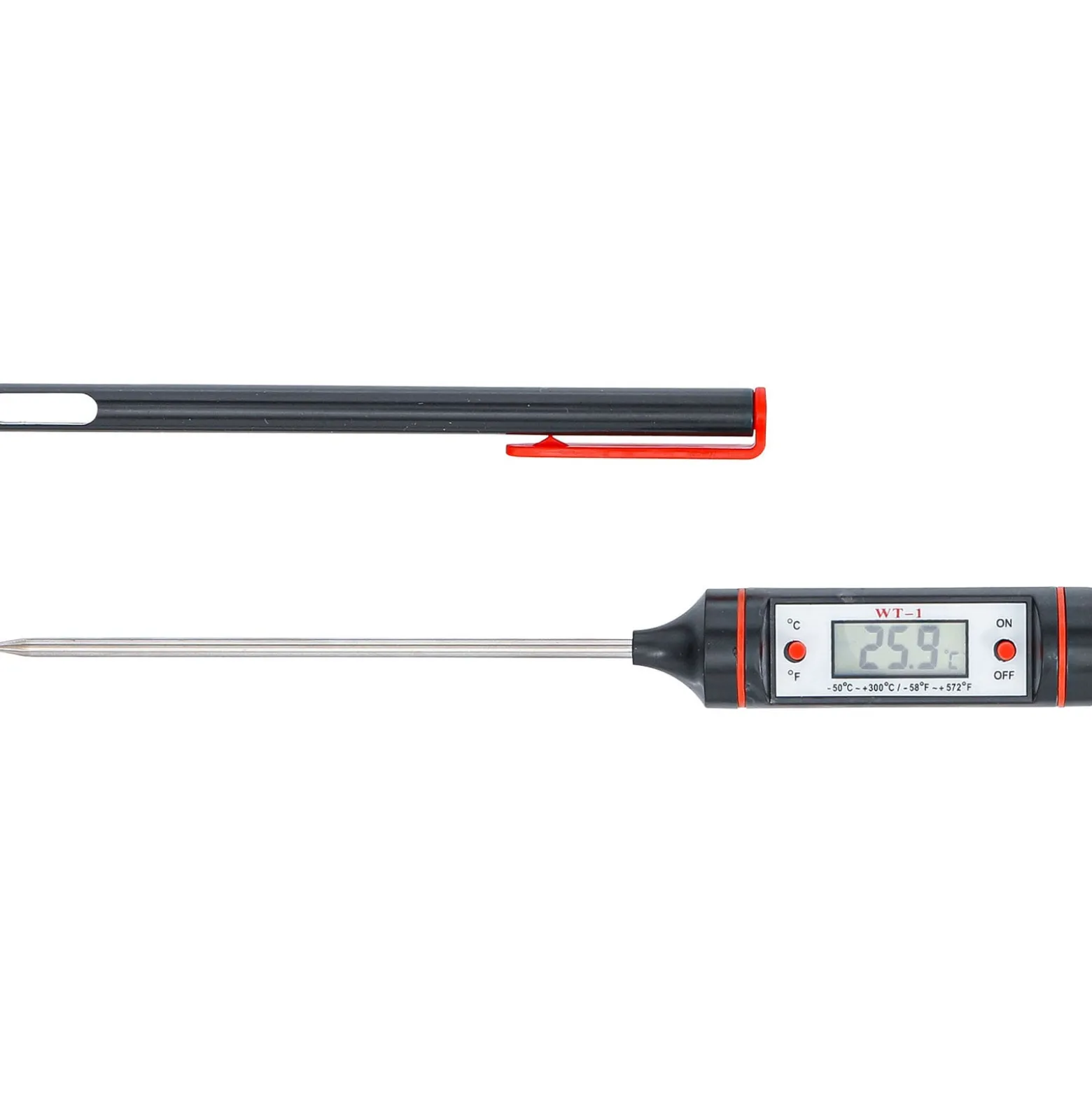 BGS Digital-Thermometer mit Edelstahl-Messsonde - 8714