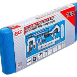 BGS Doppel-Bördelgerät mit Rohrabschneider 10tlg. - 70221