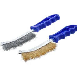 BGS Drahtbürsten-Satz Stahl und Messingdraht 260 mm 2tlg. - 71033