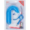 BGS Druckluft-Ausblaspistole mit Druckluft-Spiralschlauch und T-Verbinder - 74253