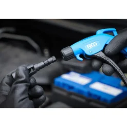 BGS Druckluft-Ausblaspistolen-Satz mit 5 Aufsätzen - 7177
