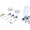 BGS Druckluft-Farbsprühpistole mit 3 Sprühdüsen 1,2 - 1,7 - 2,0 mm - 70048