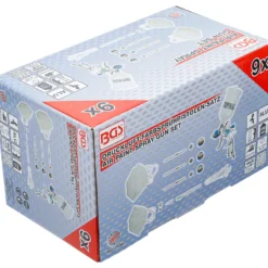 BGS Druckluft-Farbsprühpistole mit 3 Sprühdüsen 1,2 - 1,7 - 2,0 mm - 70048
