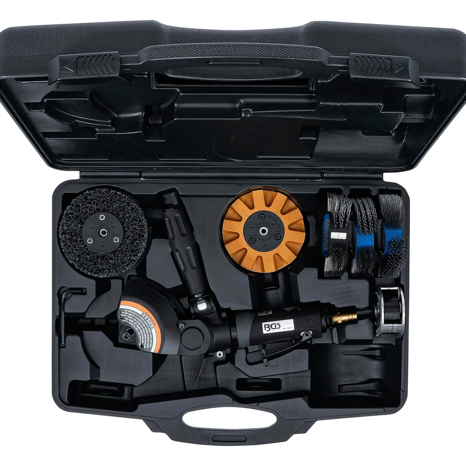 BGS Druckluft Multi-Schleifer-Satz - 3274