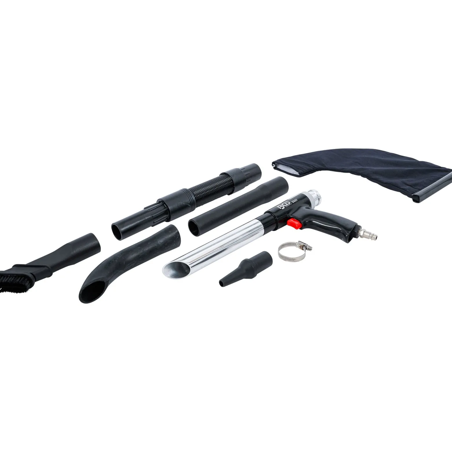 BGS Druckluft-Saug- / Blaspistole umschaltbar 8tlg. - 3337